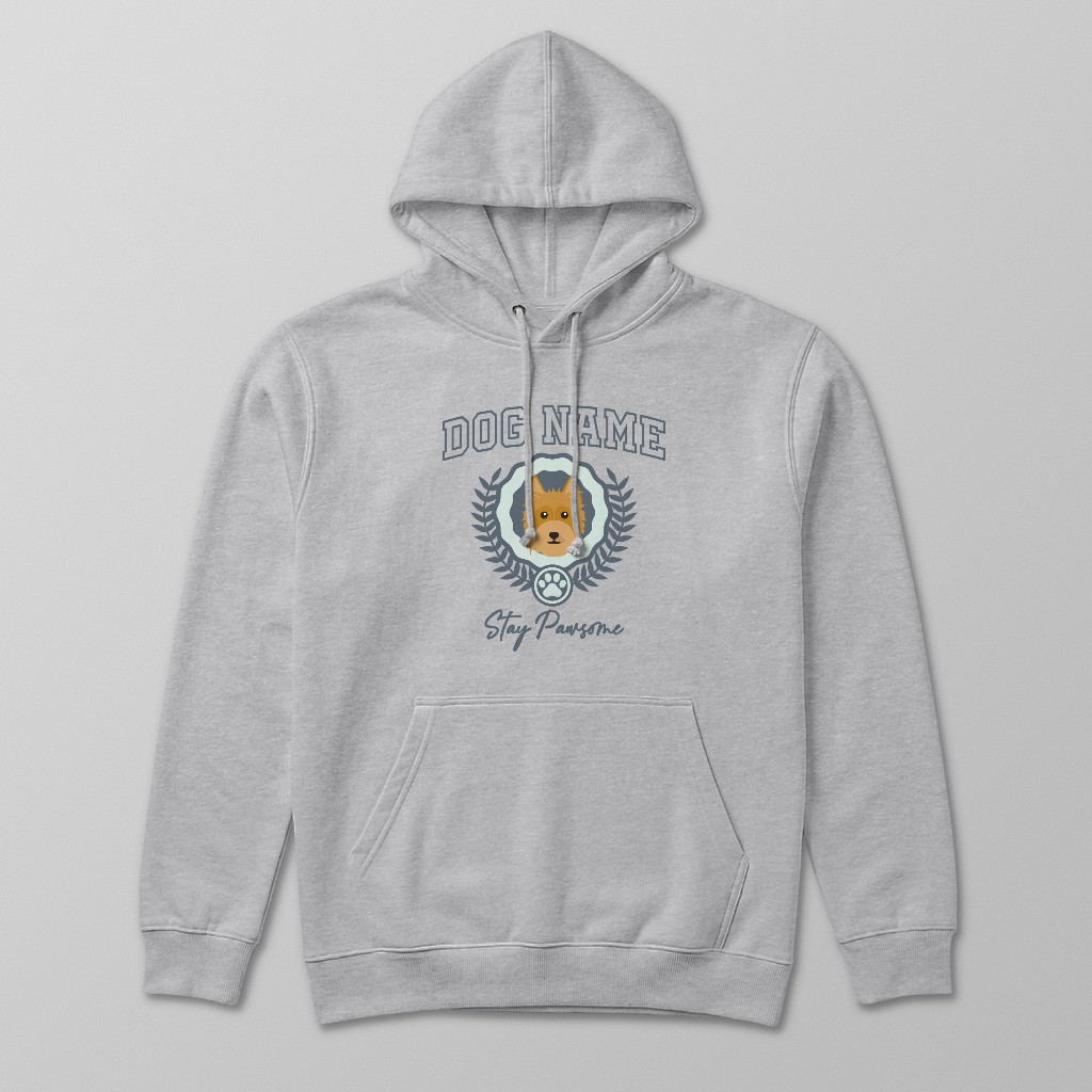 Stay Pawsome: Personalized {breedFullName} Hoodie