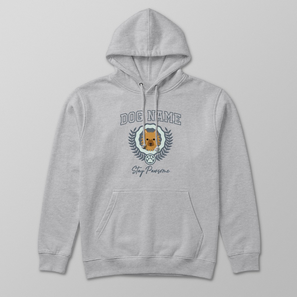 Stay Pawsome: Personalized {breedFullName} Hoodie