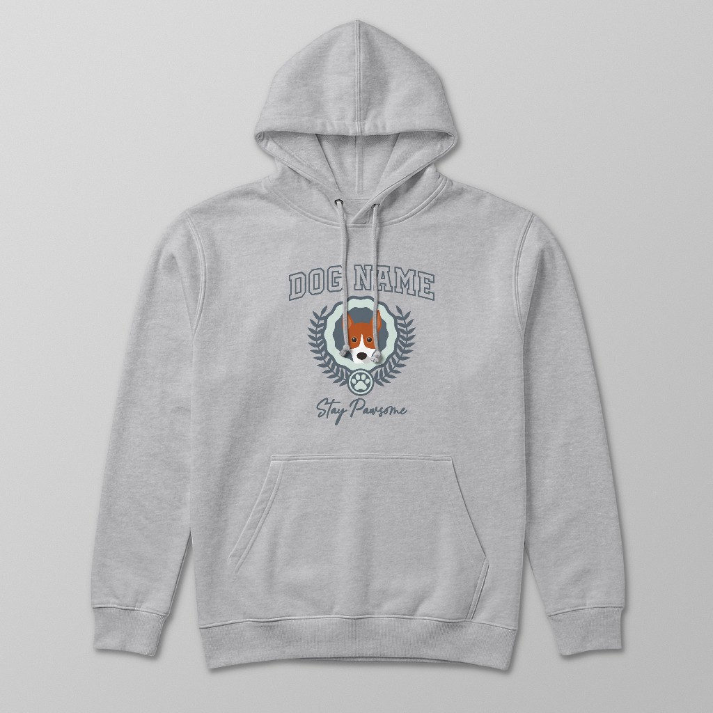 Stay Pawsome: Personalized {breedFullName} Hoodie