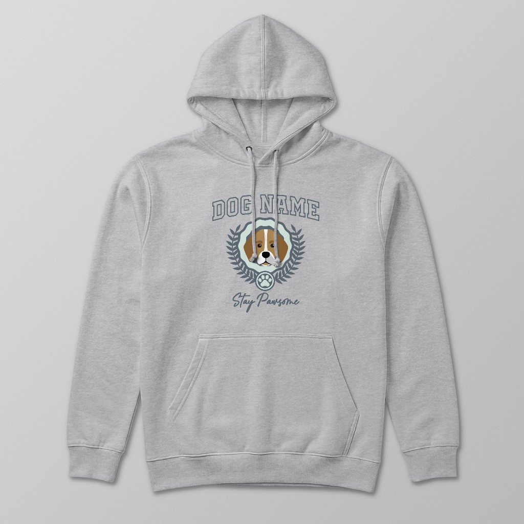 Stay Pawsome: Personalized {breedFullName} Hoodie