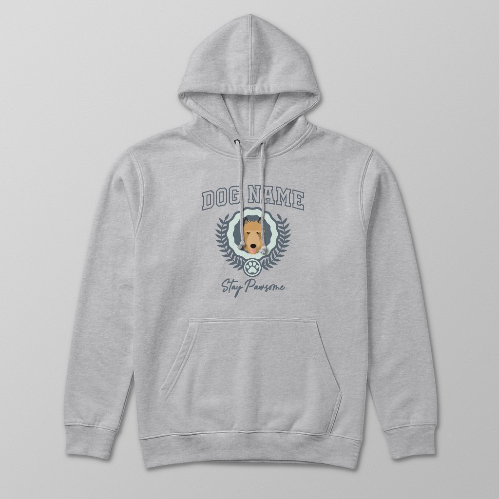 Stay Pawsome: Personalized {breedFullName} Hoodie