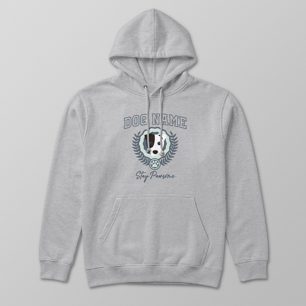 Stay Pawsome: Personalized {breedFullName} Hoodie
