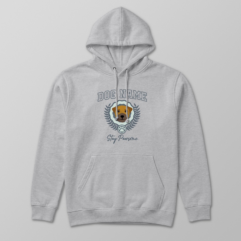 Stay Pawsome: Personalized {breedFullName} Hoodie