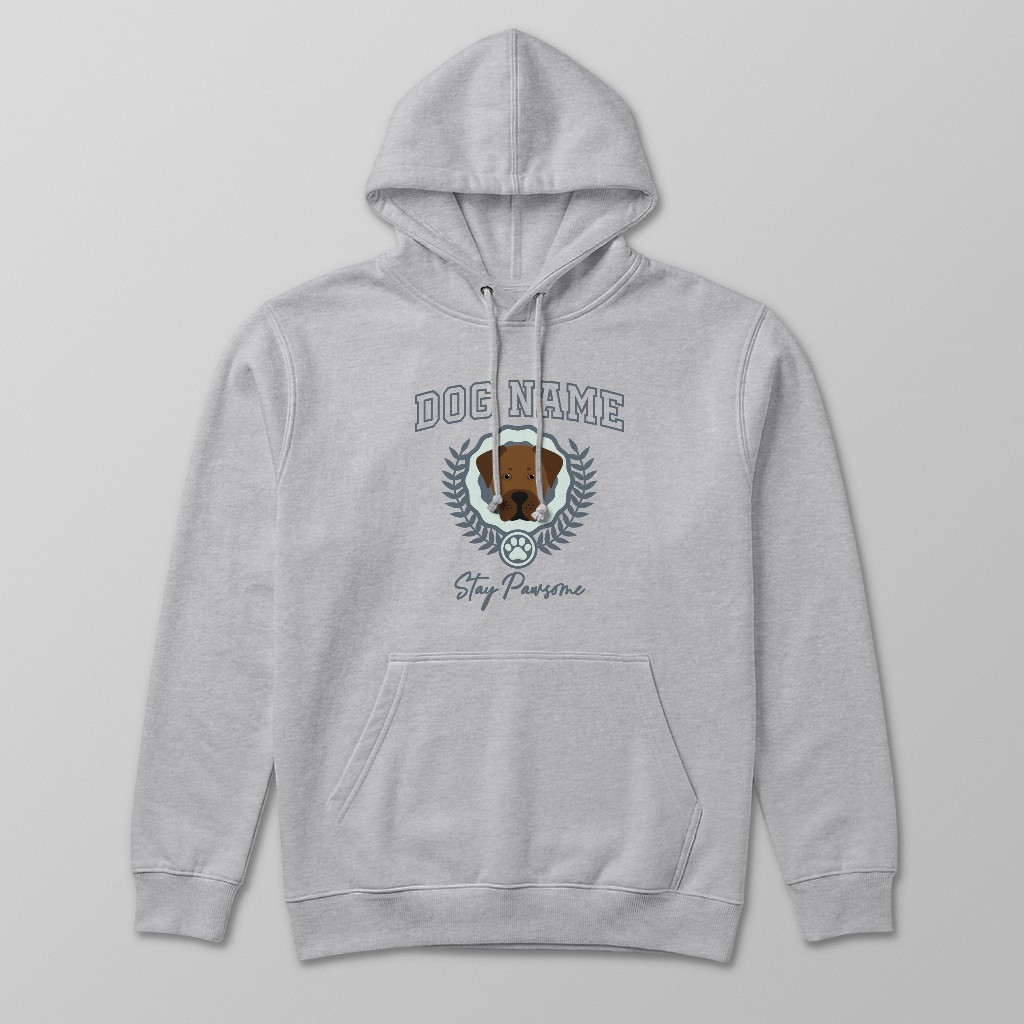 Stay Pawsome: Personalized {breedFullName} Hoodie