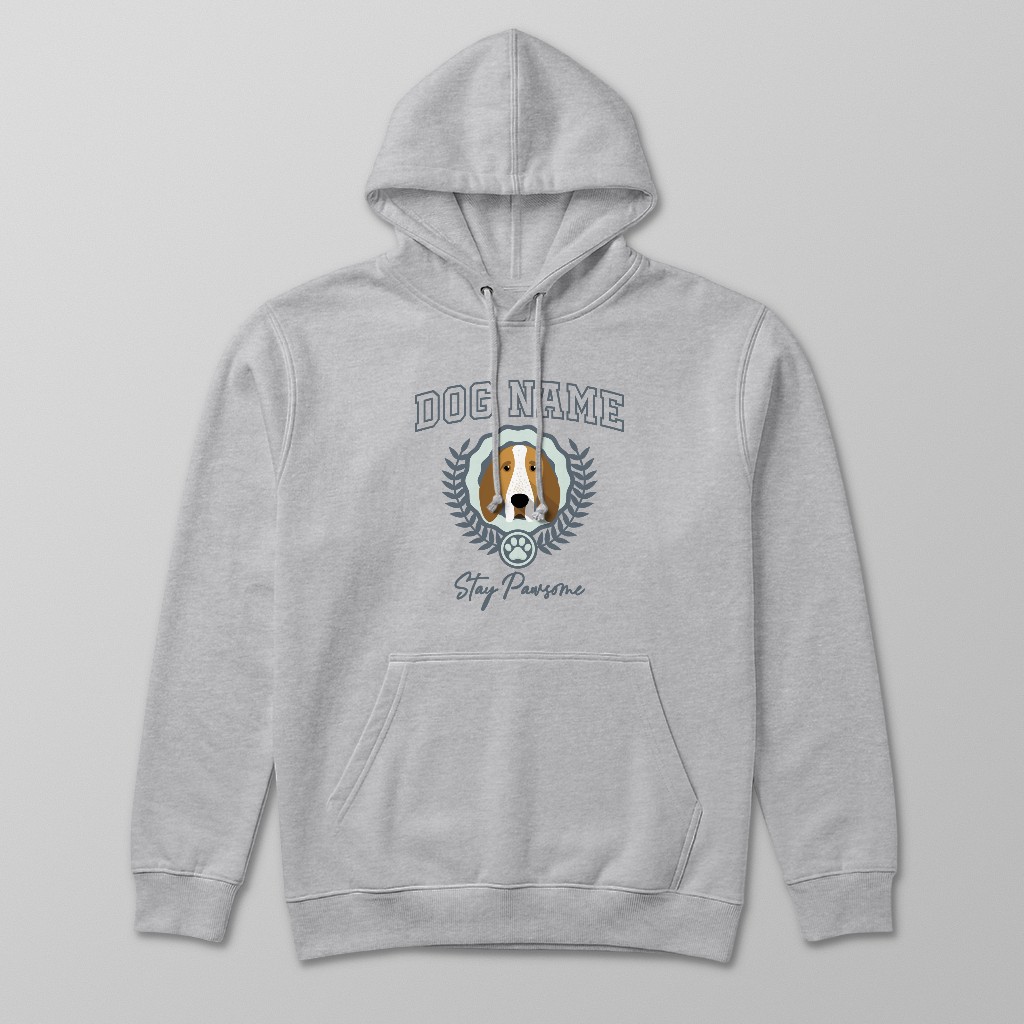 Stay Pawsome: Personalized {breedFullName} Hoodie