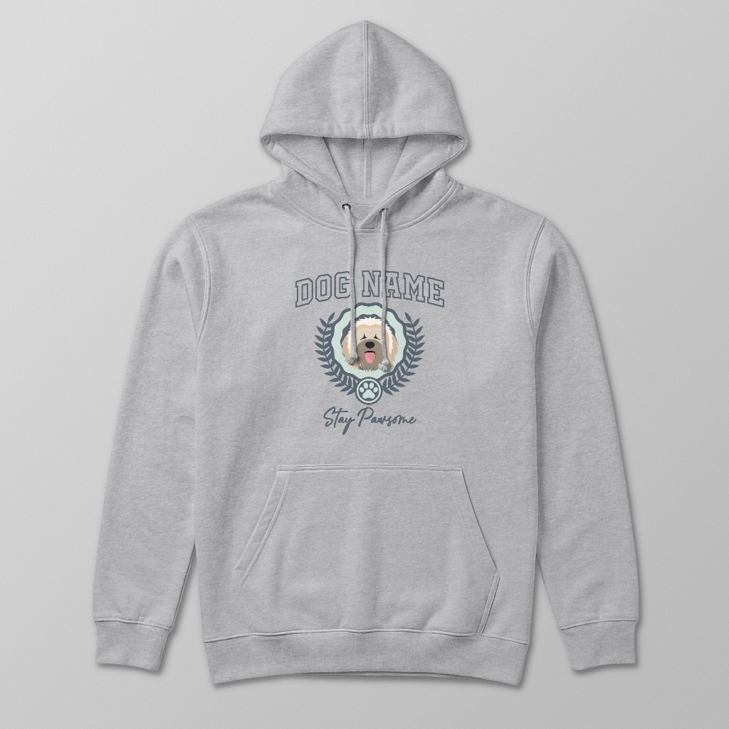 Stay Pawsome: Personalized {breedFullName} Hoodie