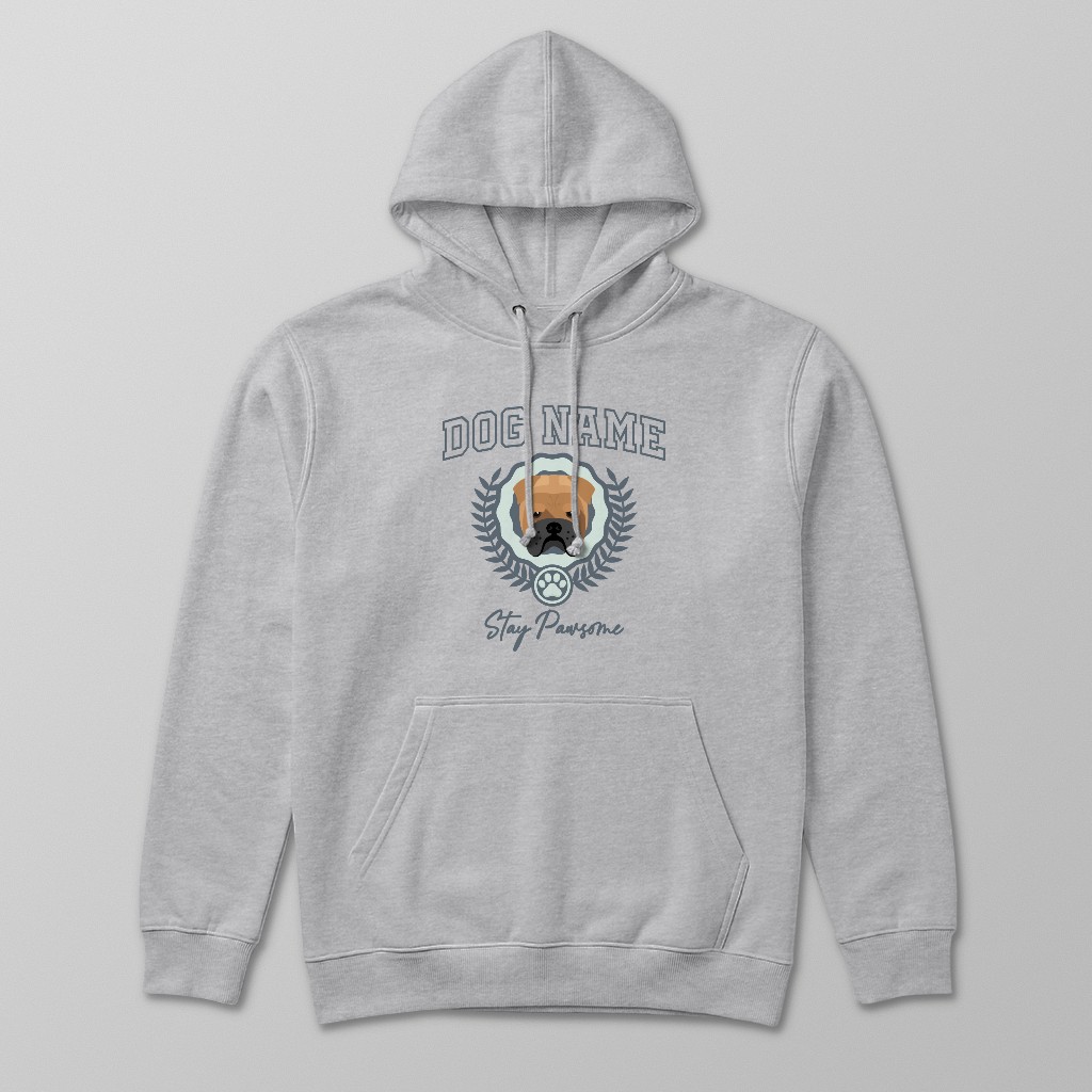 Stay Pawsome: Personalized {breedFullName} Hoodie
