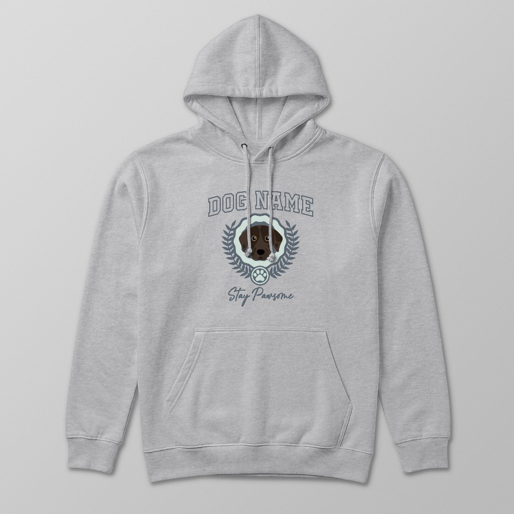 Stay Pawsome: Personalized {breedFullName} Hoodie