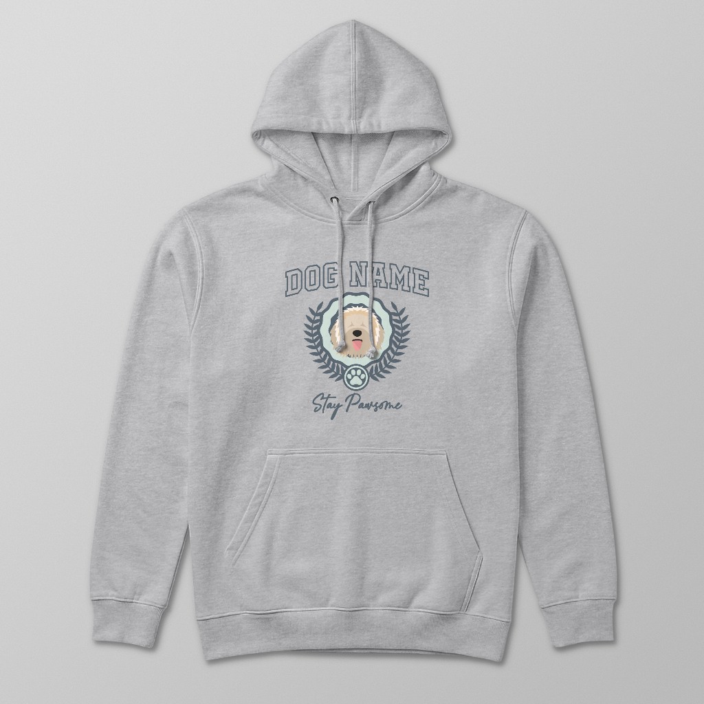 Stay Pawsome: Personalized {breedFullName} Hoodie