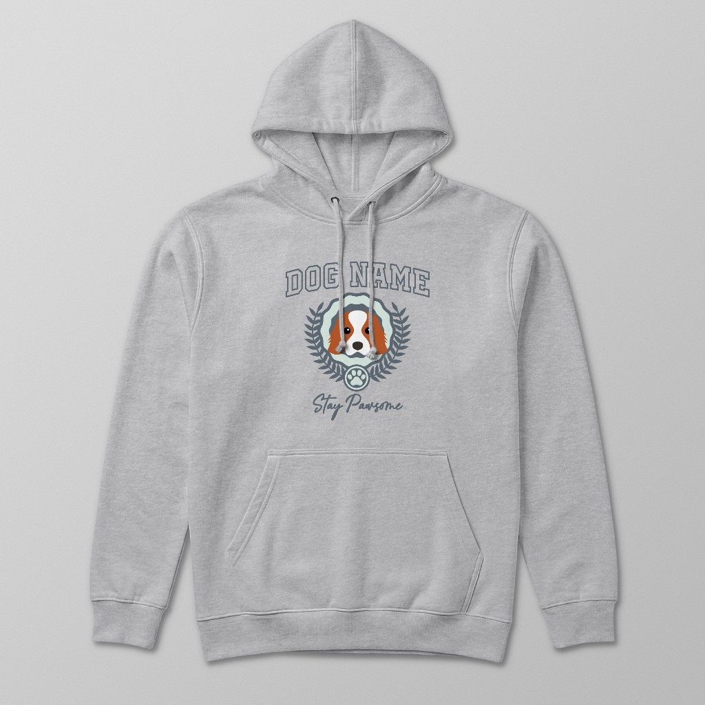 Stay Pawsome: Personalised {breedFullName} Hoodie