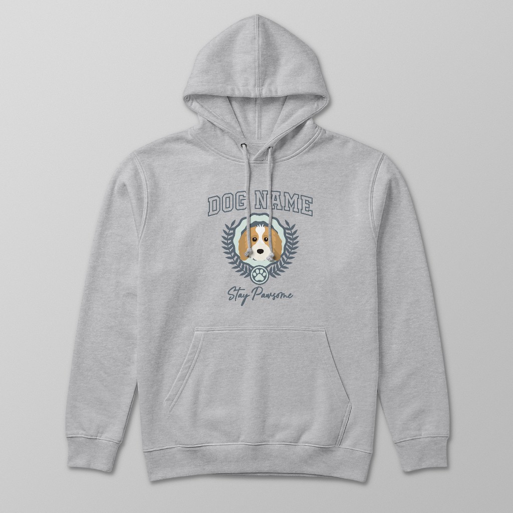 Stay Pawsome: Personalized {breedFullName} Hoodie