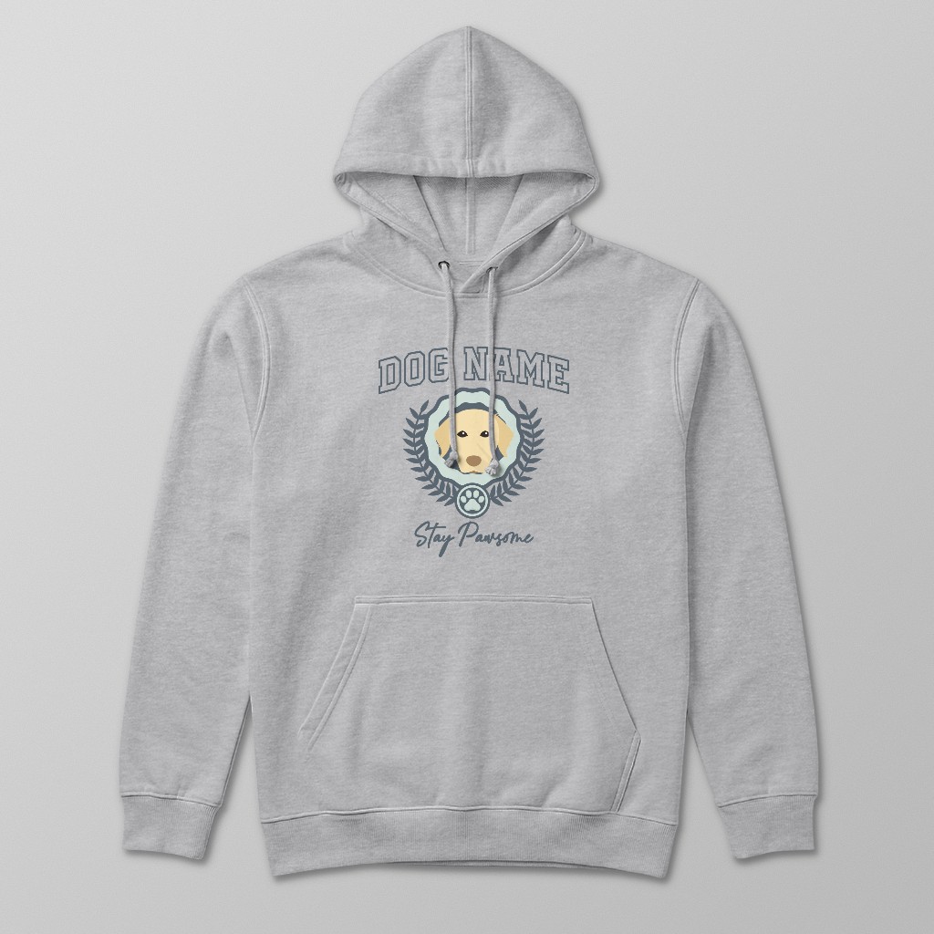 Stay Pawsome: Personalized {breedFullName} Hoodie