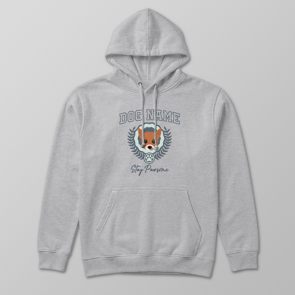 Stay Pawsome: Personalized {breedFullName} Hoodie