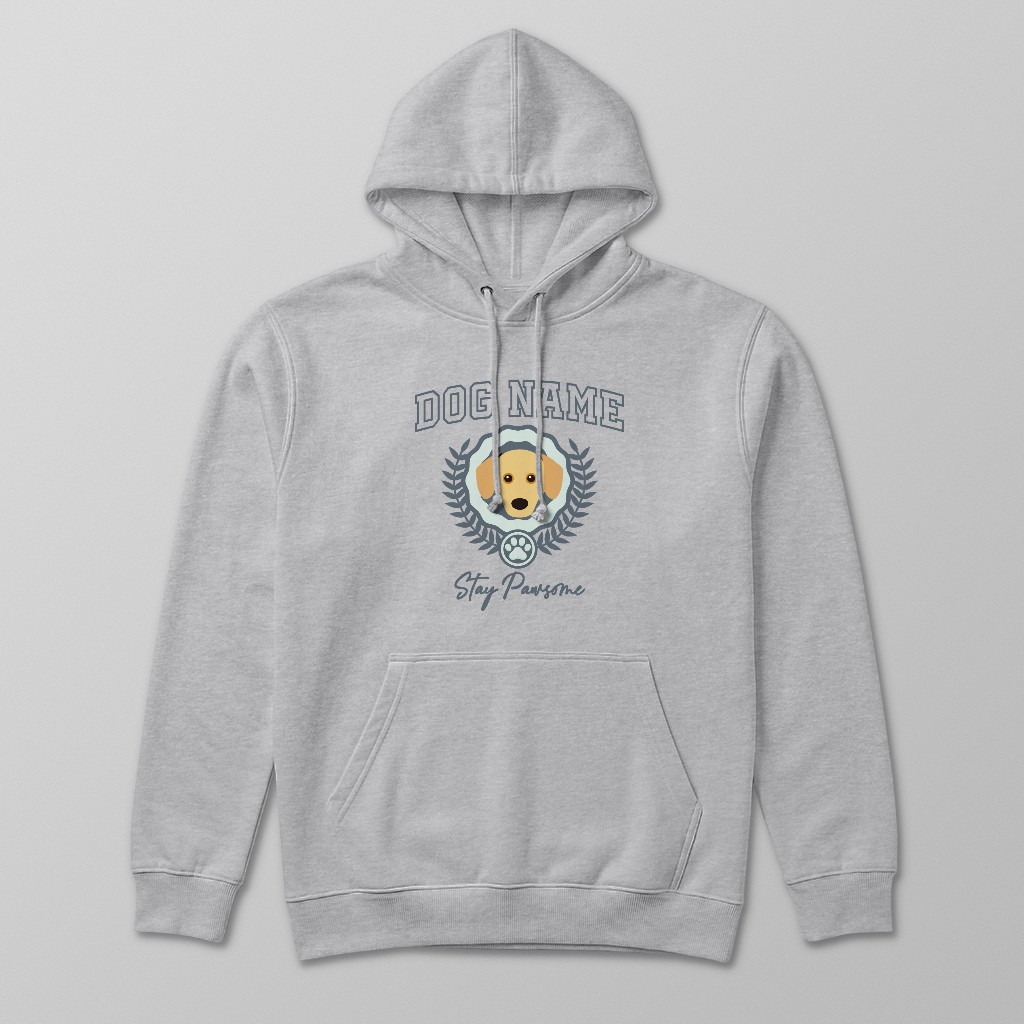 Stay Pawsome: Personalized {breedFullName} Hoodie