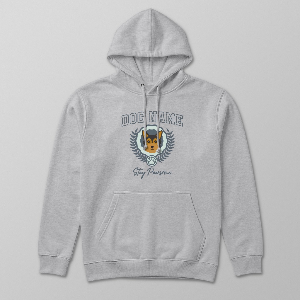 Stay Pawsome: Personalized {breedFullName} Hoodie