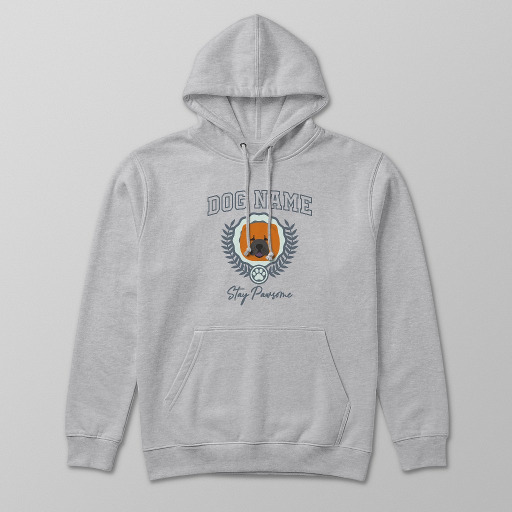Stay Pawsome: Personalized {breedFullName} Hoodie