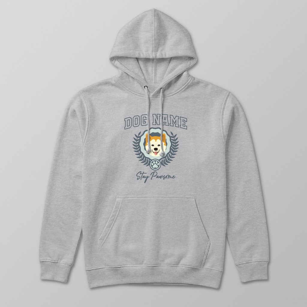 Stay Pawsome: Personalized {breedFullName} Hoodie