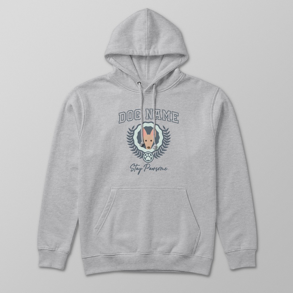 Stay Pawsome: Personalized {breedFullName} Hoodie