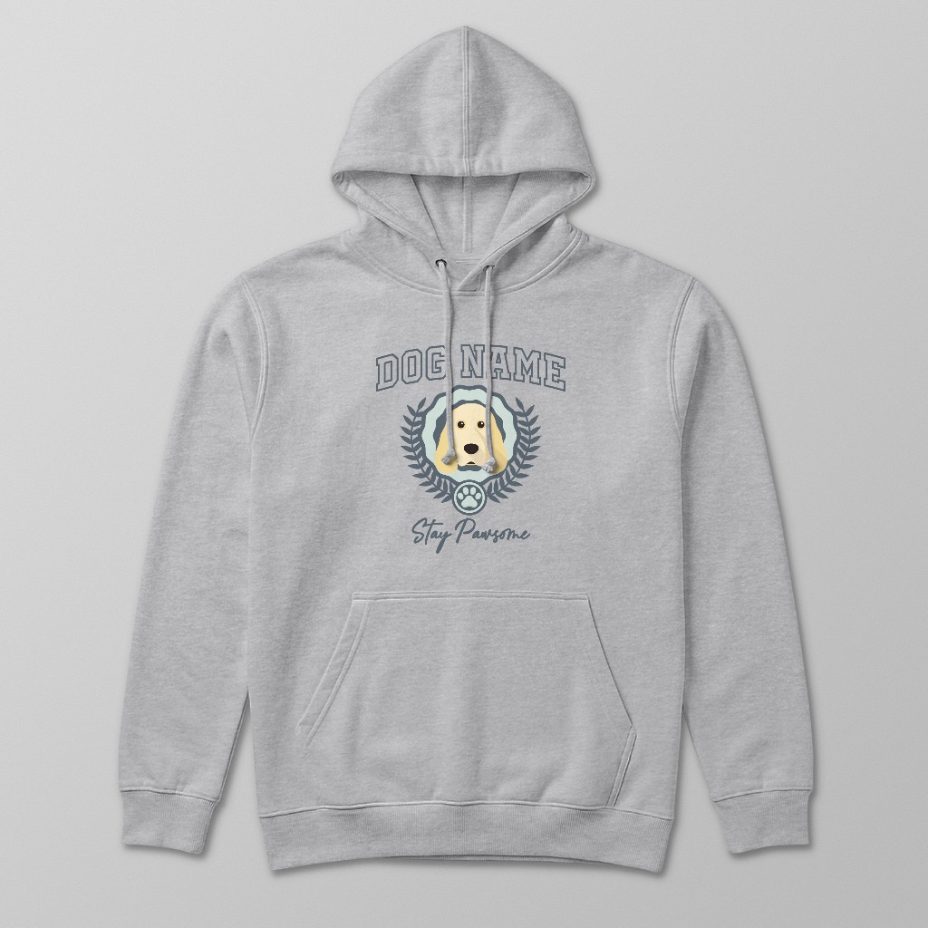 Stay Pawsome: Personalized {breedFullName} Hoodie
