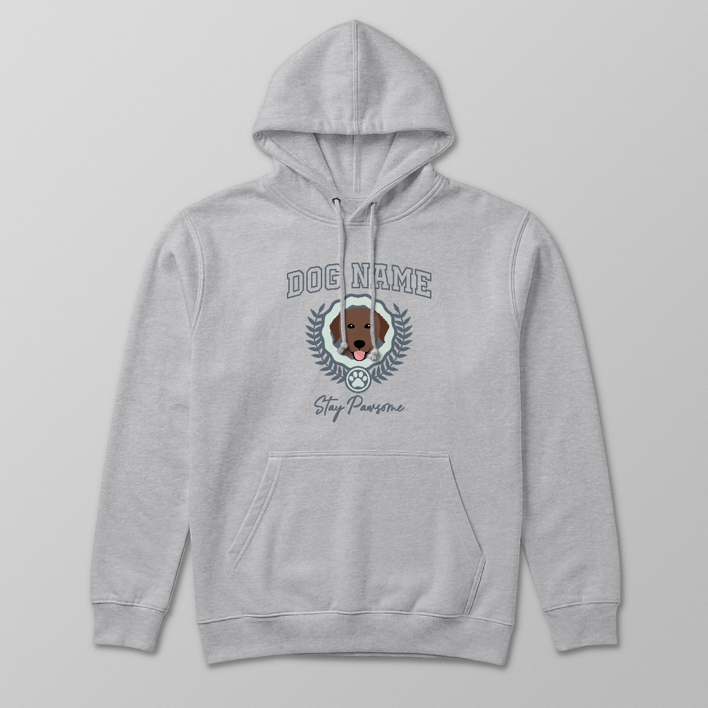 Stay Pawsome: Personalized {breedFullName} Hoodie