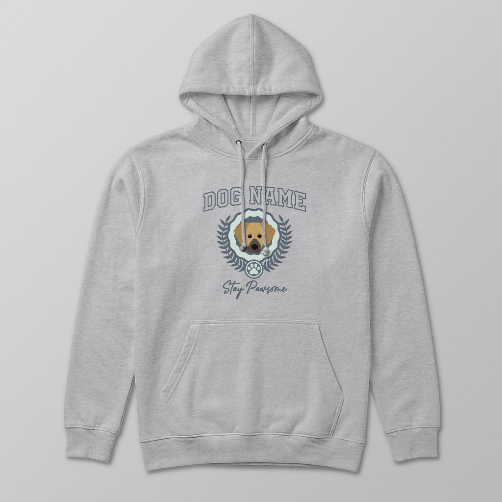 Stay Pawsome: Personalized {breedFullName} Hoodie
