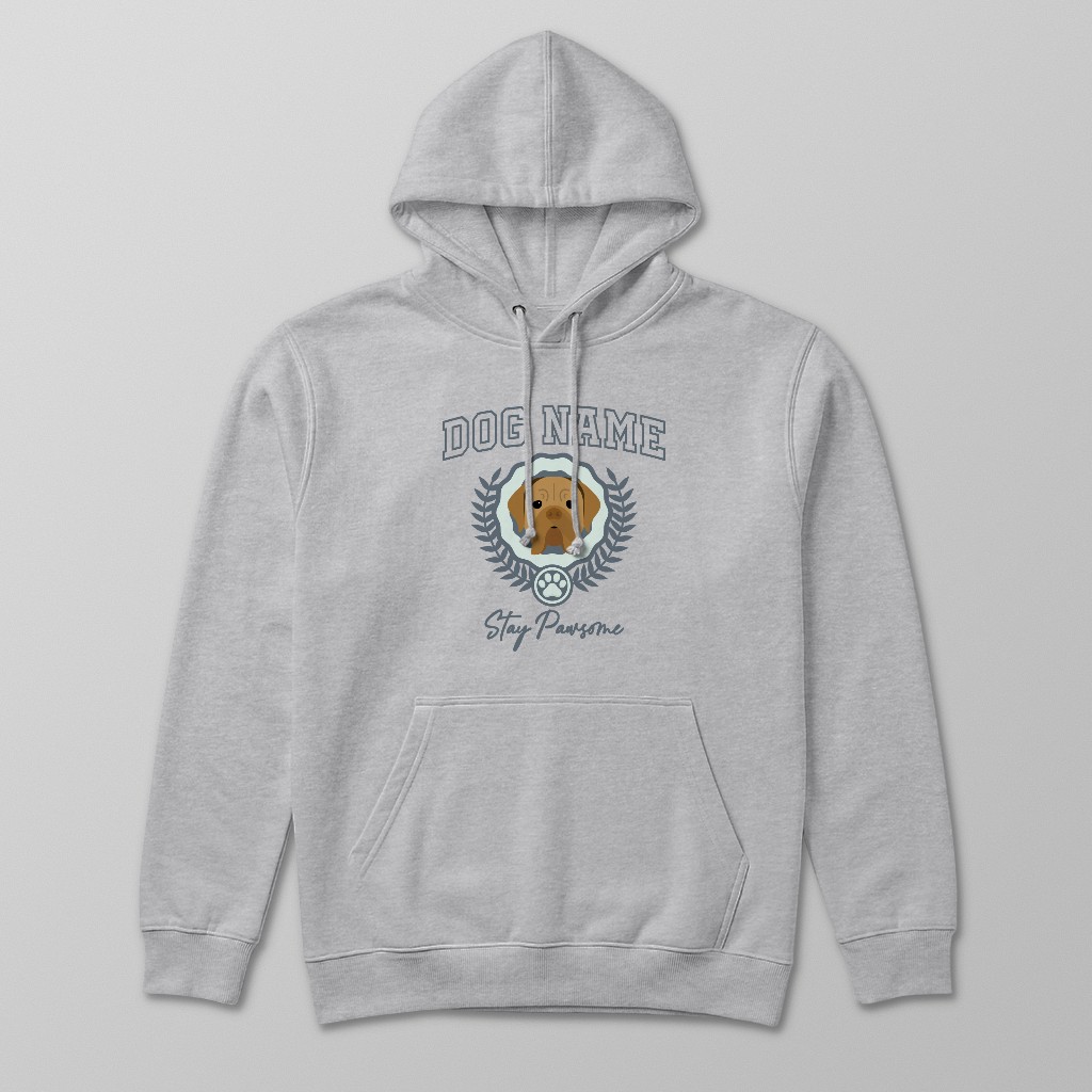 Stay Pawsome: Personalized {breedFullName} Hoodie