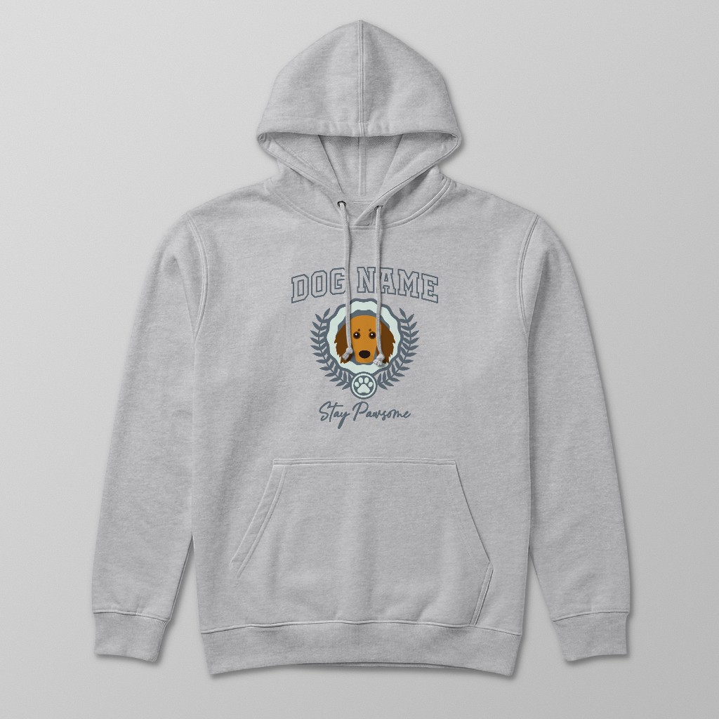 Stay Pawsome: Personalized {breedFullName} Hoodie