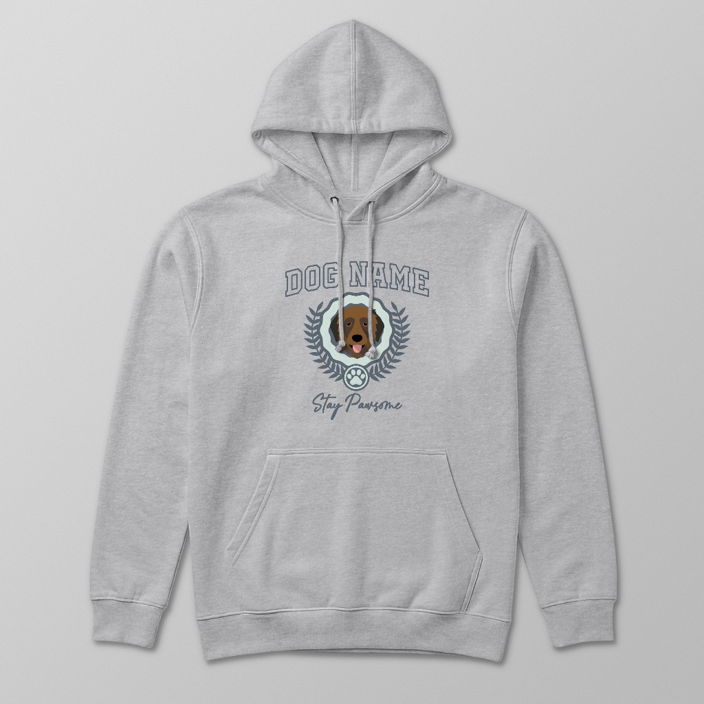 Stay Pawsome: Personalized {breedFullName} Hoodie
