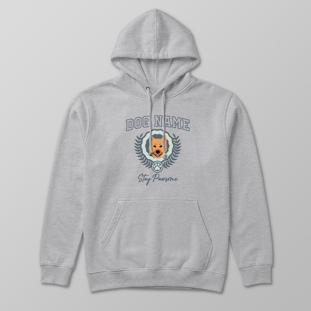 Stay Pawsome: Personalized {breedFullName} Hoodie