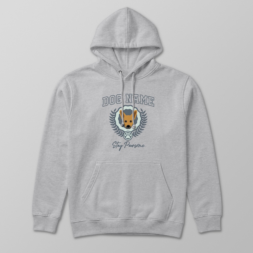Stay Pawsome: Personalized {breedFullName} Hoodie