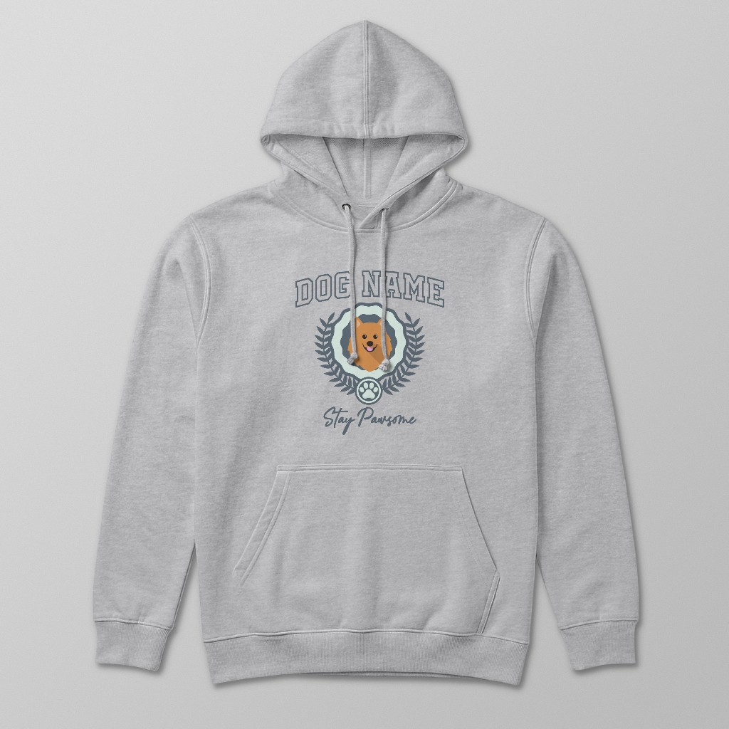 Stay Pawsome: Personalized {breedFullName} Hoodie