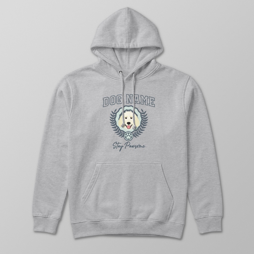 Stay Pawsome: Personalized {breedFullName} Hoodie