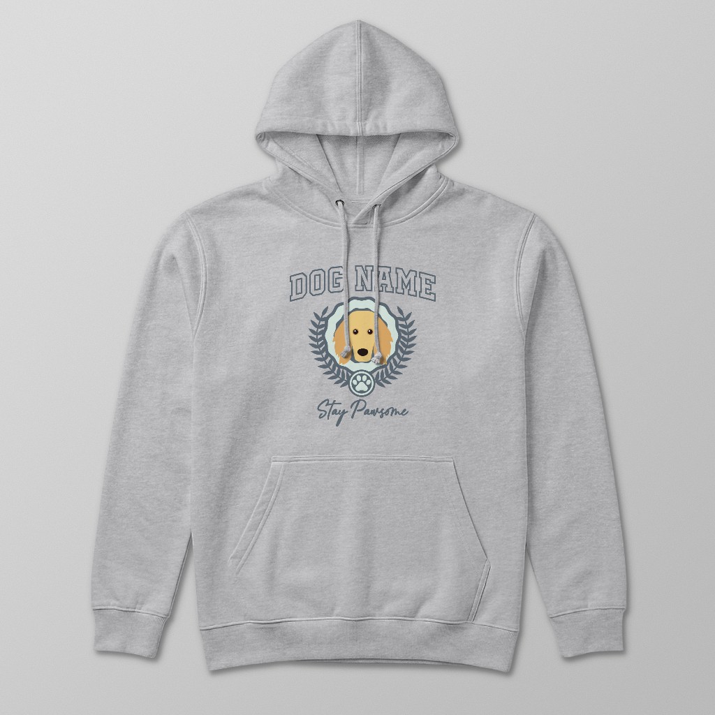 Stay Pawsome: Personalized {breedFullName} Hoodie