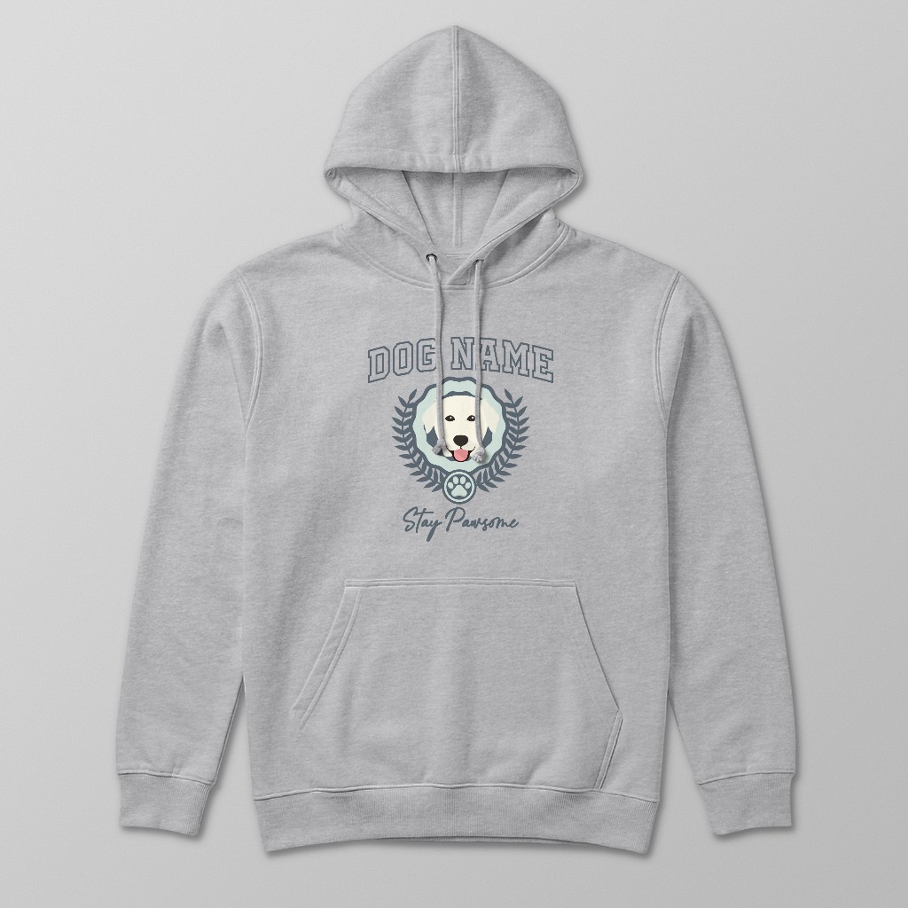 Stay Pawsome: Personalized {breedFullName} Hoodie