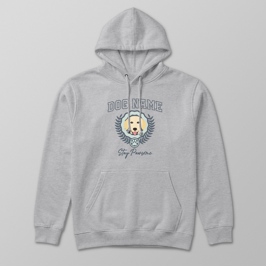 Stay Pawsome: Personalized {breedFullName} Hoodie