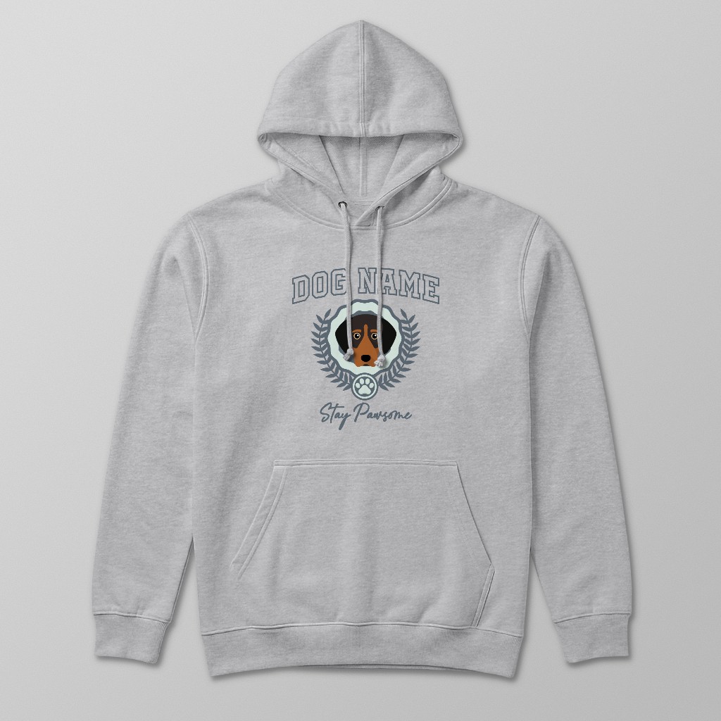 Stay Pawsome: Personalized {breedFullName} Hoodie