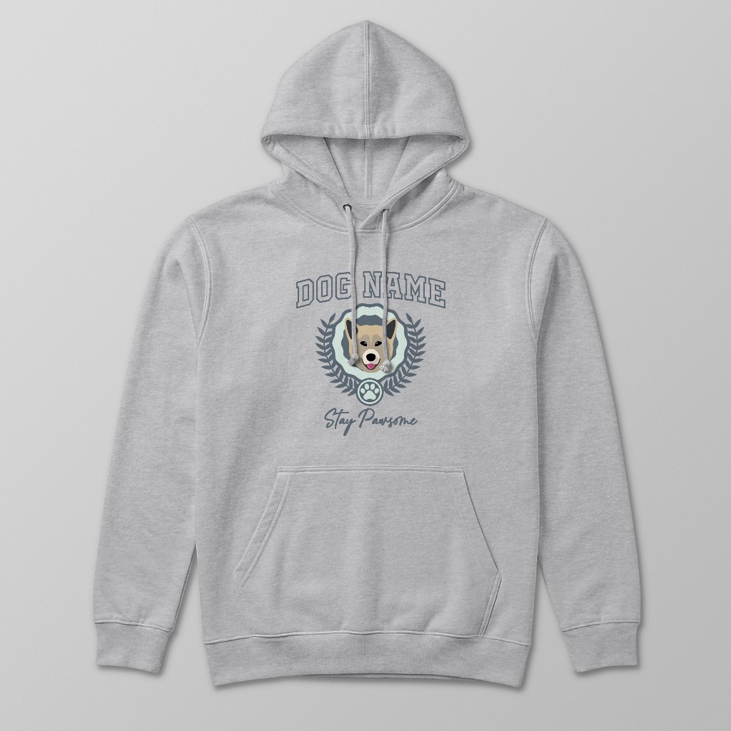 Stay Pawsome: Personalized {breedFullName} Hoodie