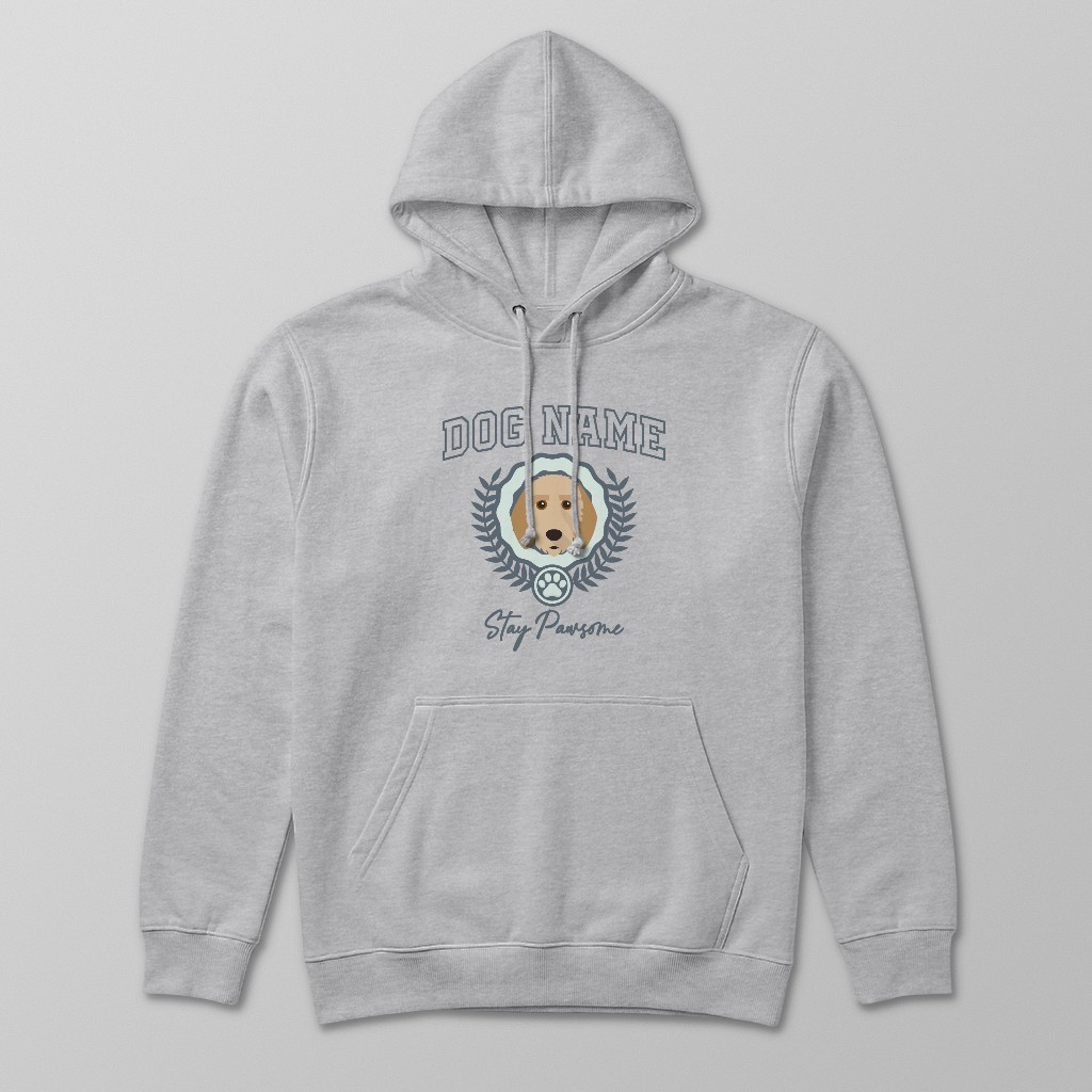 Stay Pawsome: Personalized {breedFullName} Hoodie