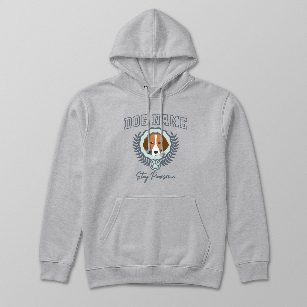 Stay Pawsome: Personalized {breedFullName} Hoodie