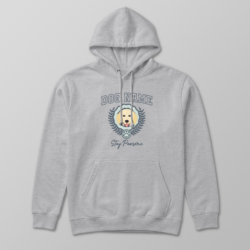 Stay Pawsome: Personalized {breedFullName} Hoodie