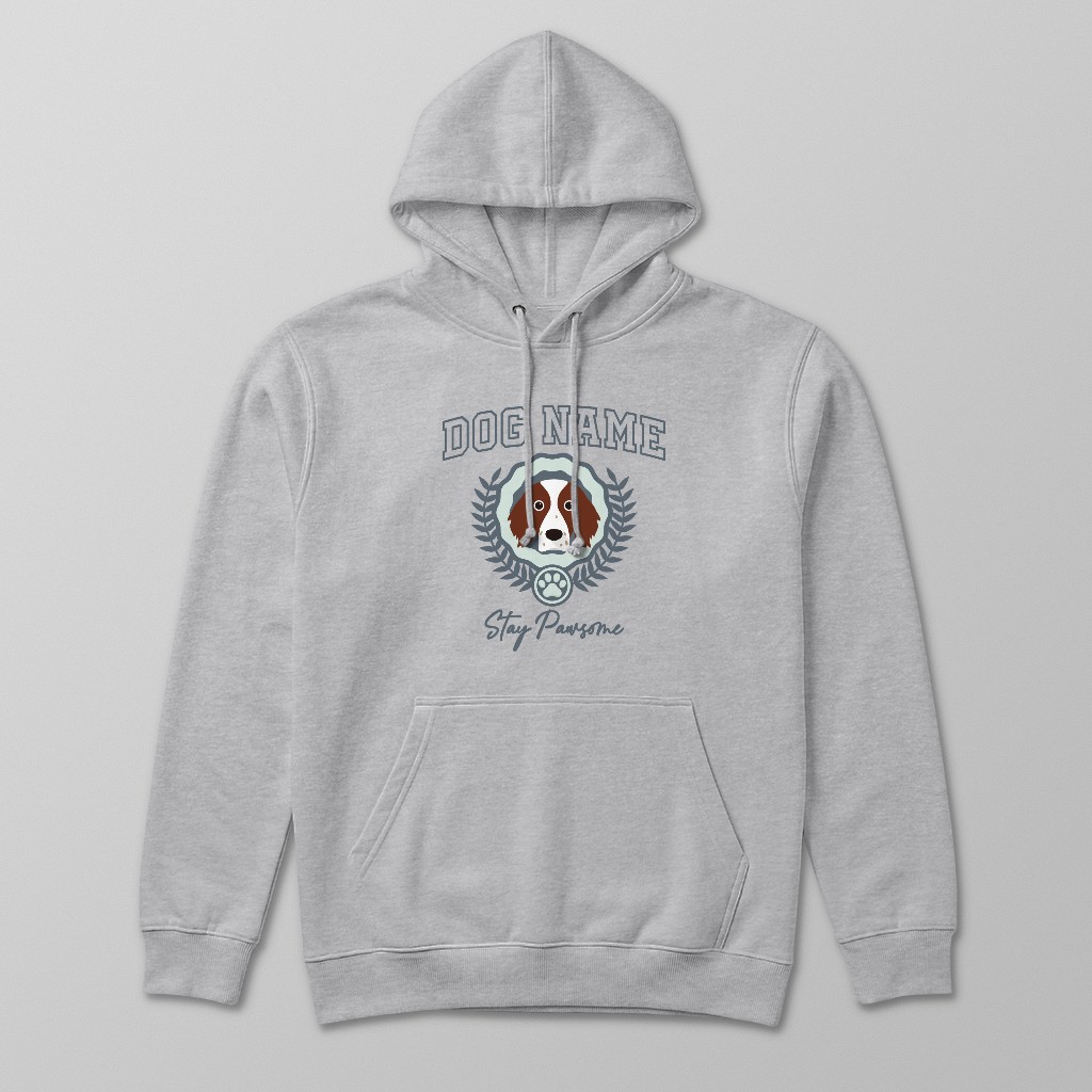 Stay Pawsome: Personalized {breedFullName} Hoodie