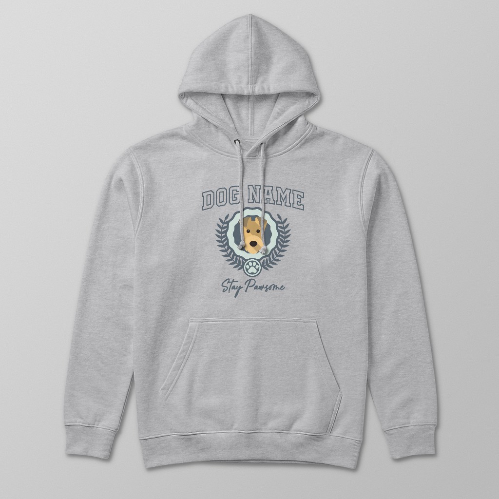 Stay Pawsome: Personalized {breedFullName} Hoodie