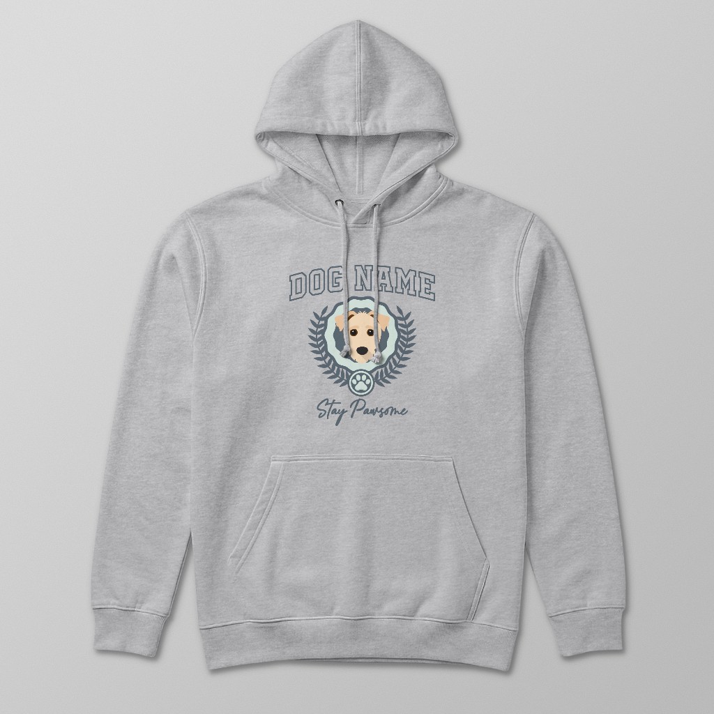 Stay Pawsome: Personalized {breedFullName} Hoodie