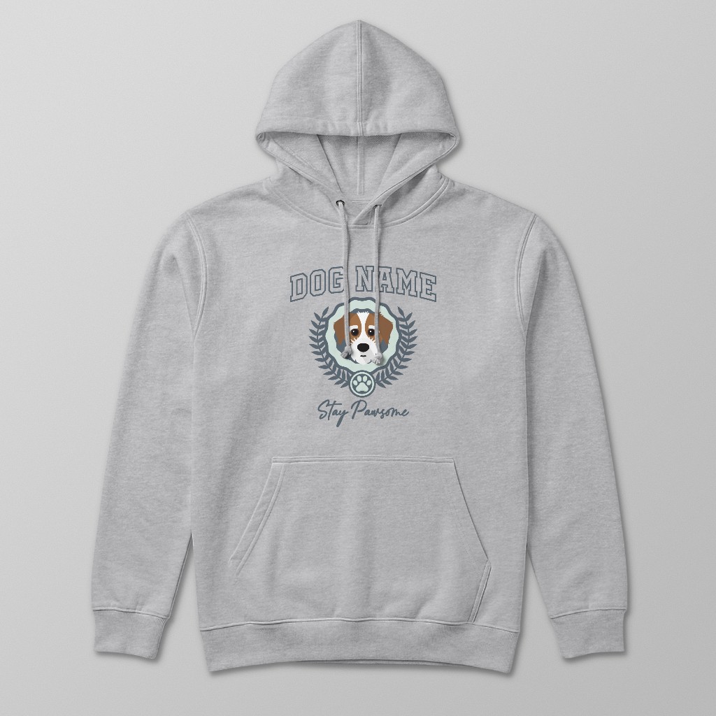 Stay Pawsome: Personalized {breedFullName} Hoodie