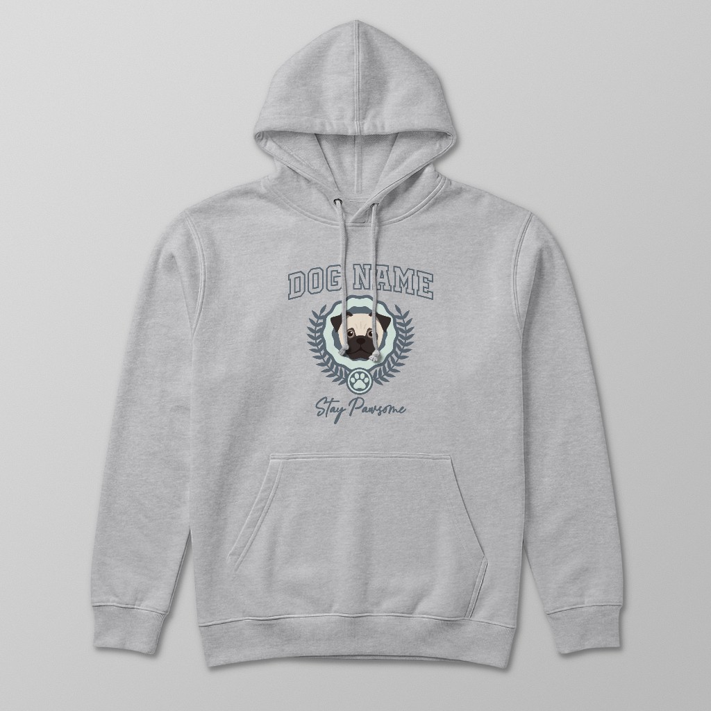 Stay Pawsome: Personalized {breedFullName} Hoodie