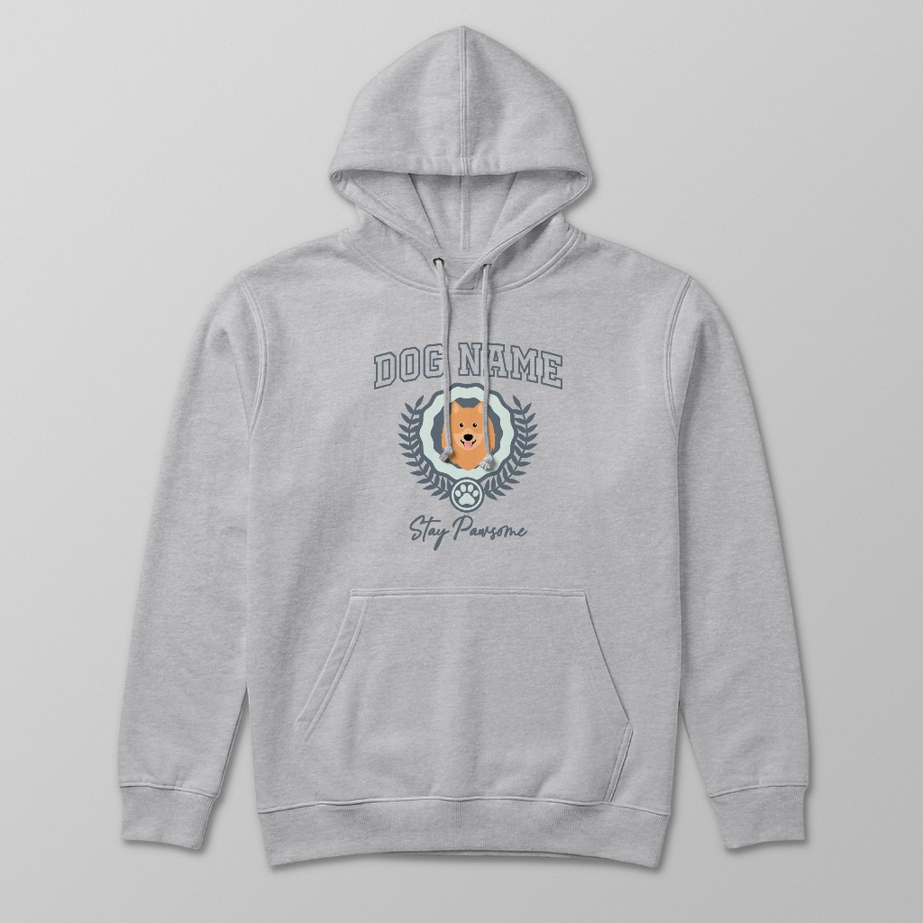 Stay Pawsome: Personalized {breedFullName} Hoodie
