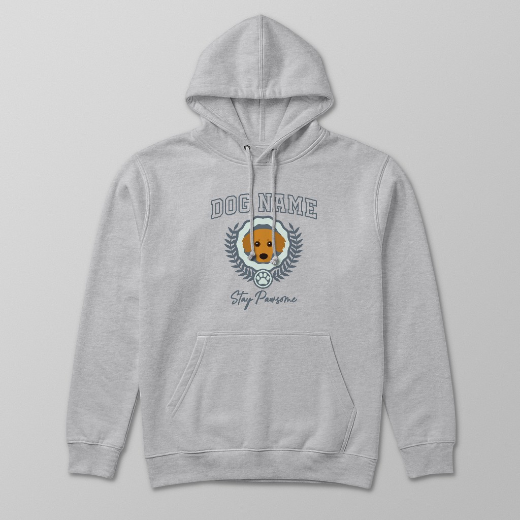 Stay Pawsome: Personalized {breedFullName} Hoodie