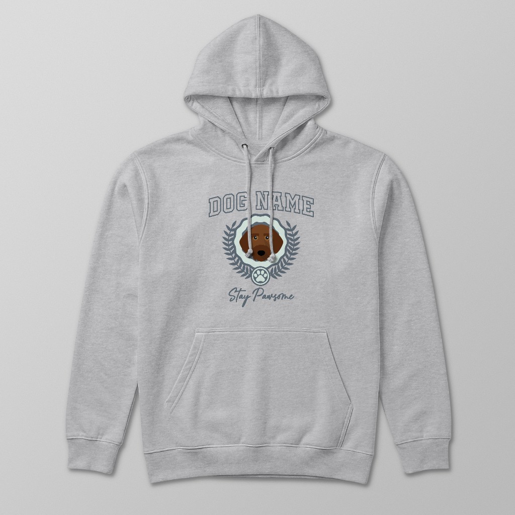 Stay Pawsome: Personalized {breedFullName} Hoodie