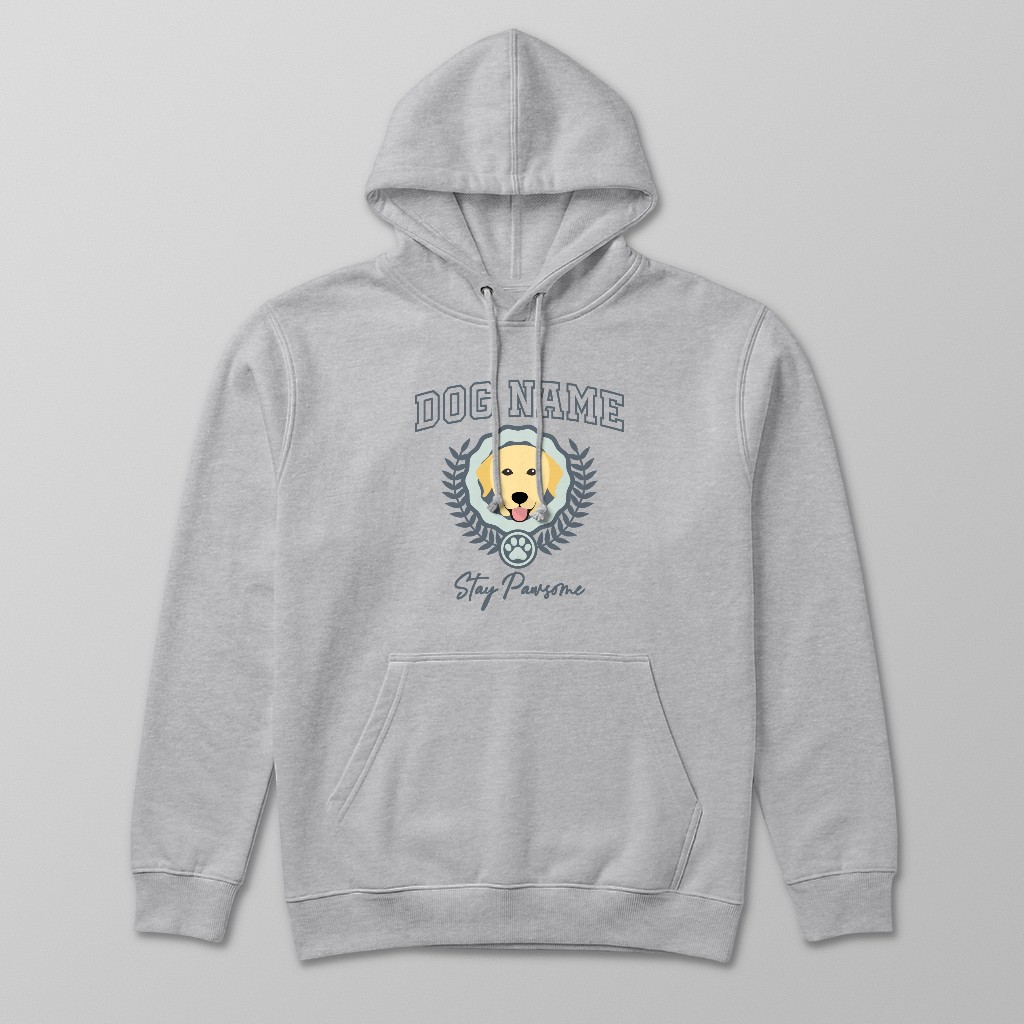 Stay Pawsome: Personalized {breedFullName} Hoodie
