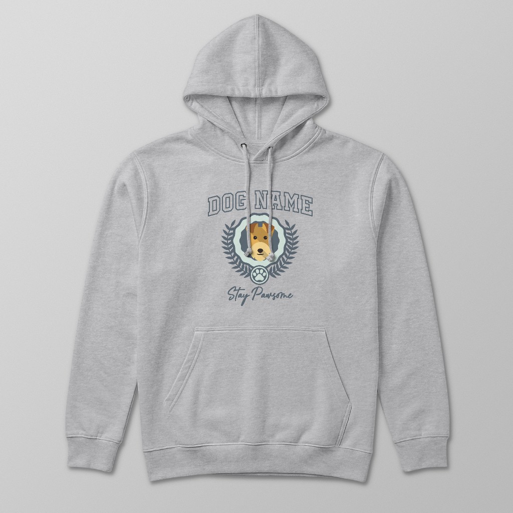 Stay Pawsome: Personalized {breedFullName} Hoodie
